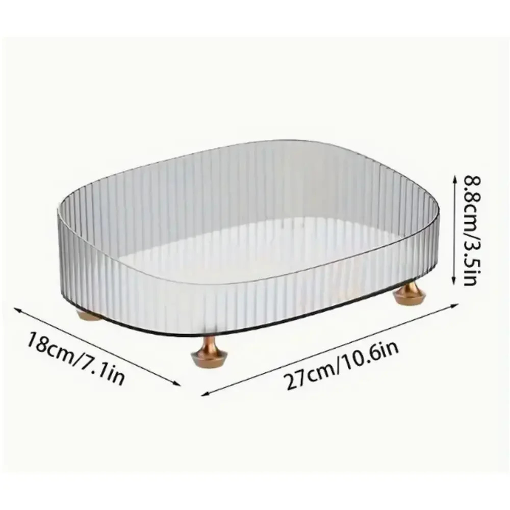 Countertop Organizer Vanity Cosmetic Perfume Gift Contain Clutter
